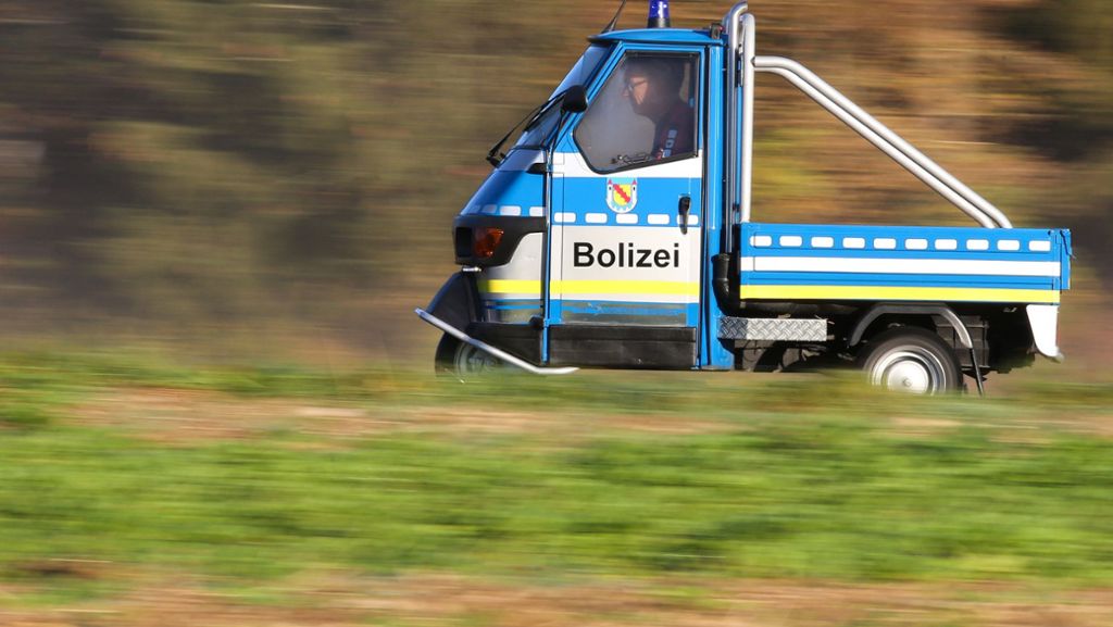 Auf der Schwäbischen Alb: Das steckt hinter dem ungewöhnlichen „Bolizei“-Mobil