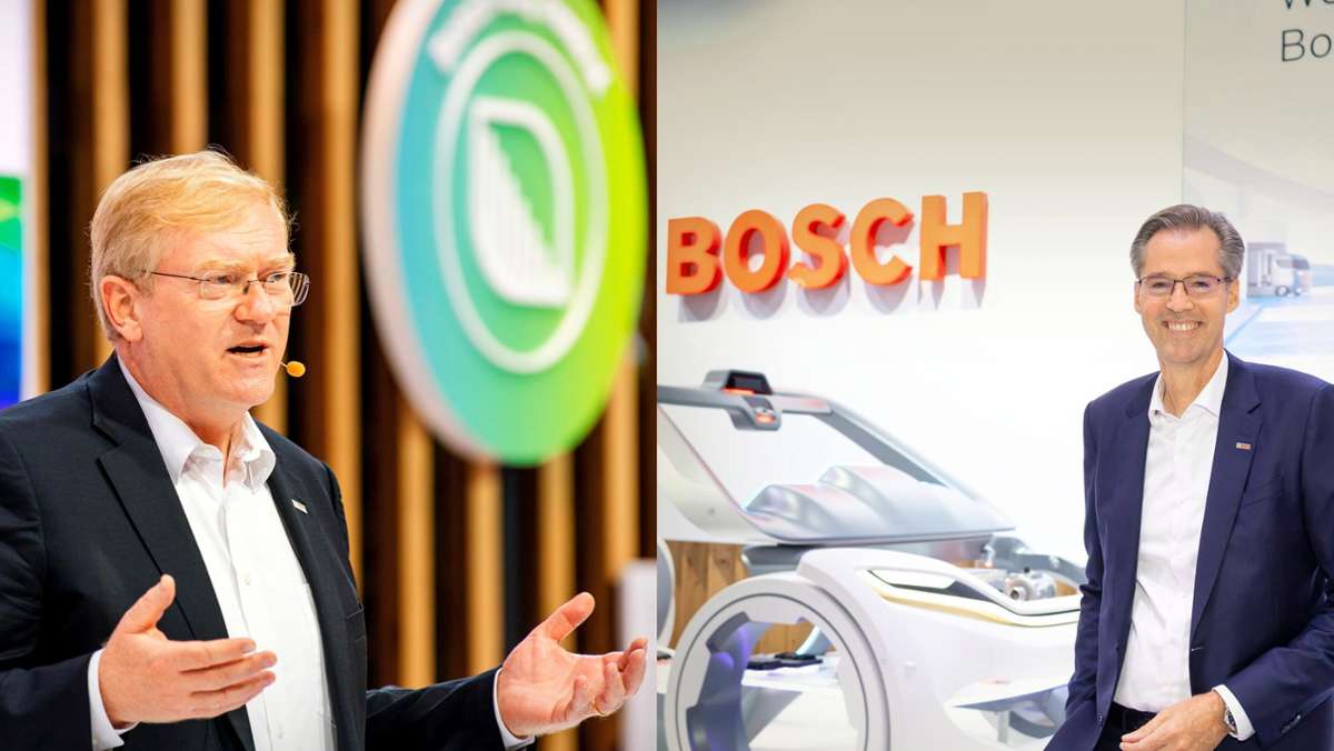 Bosch-Geschäftsführer  Hartung und Heyn: „Mitarbeiter warten im Werk auf  Chips“