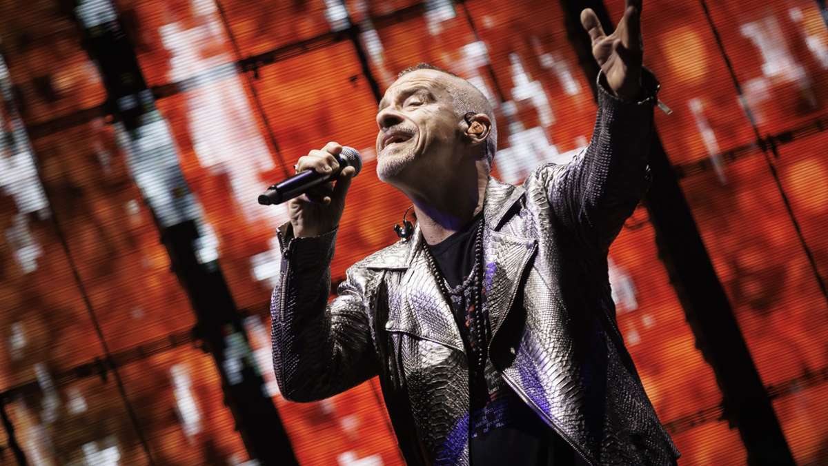 Eros Ramazzotti in Stuttgart: Ein Popstar, der sich erden  will