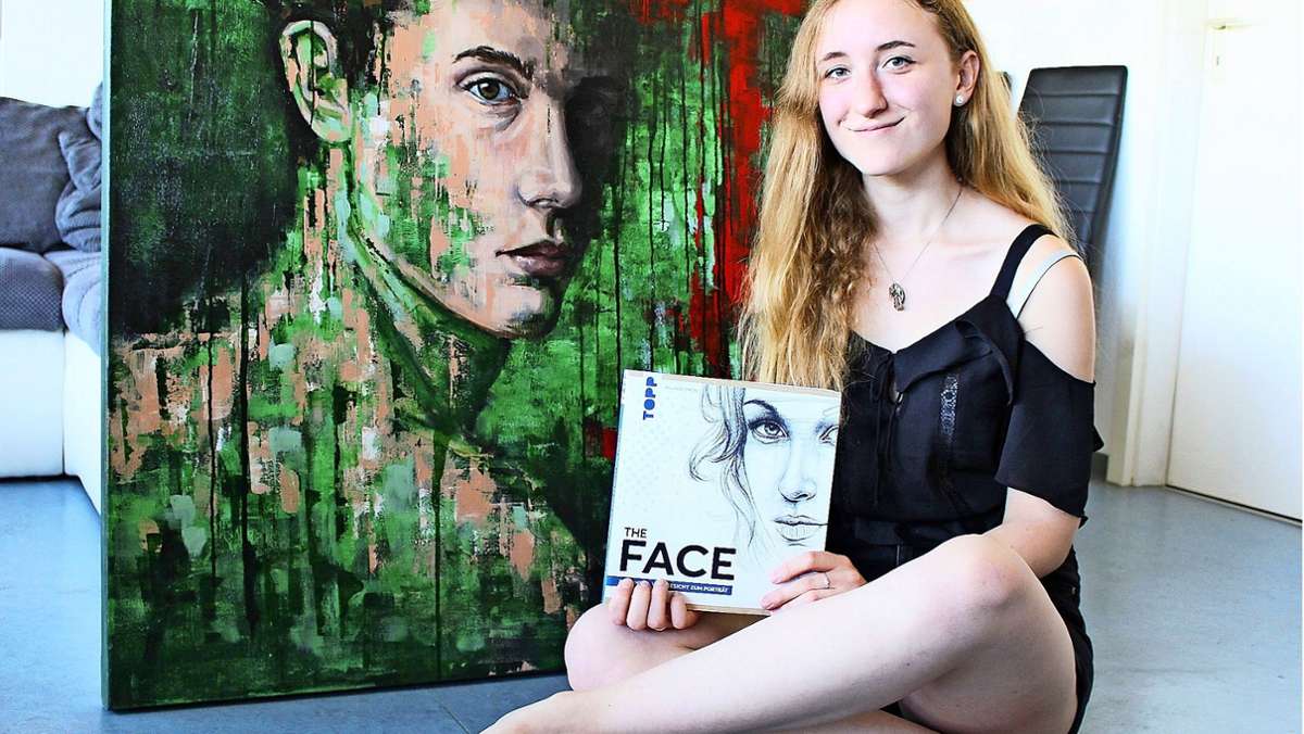Junge Künstlerin aus Stuttgart-Vaihingen: Eine Karriere wie gemalt