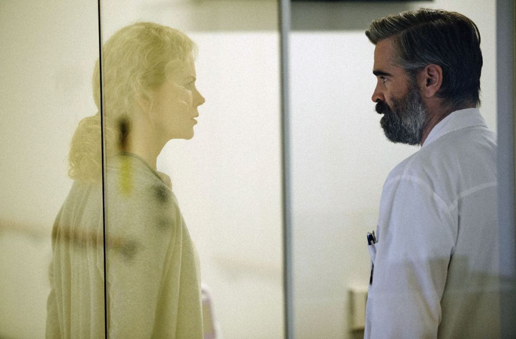Mit Colin Farrell in „The Killing of a sacred Deer“ (2017)