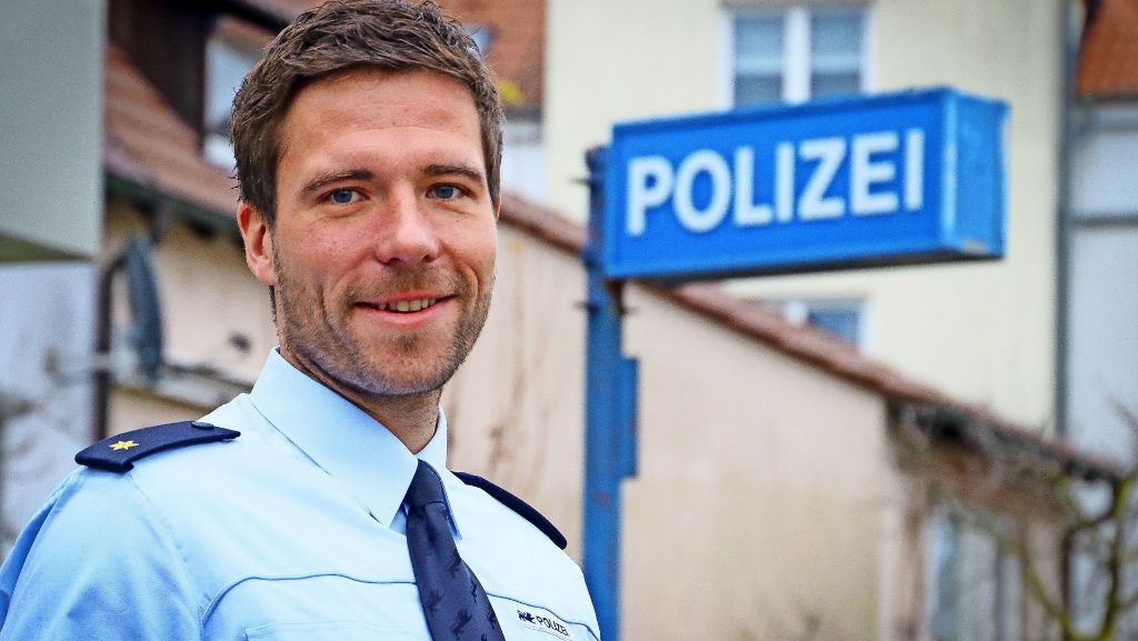 Neuer Polizeichef in Ditzingen: Der Revierleiter will draußen präsent sein
