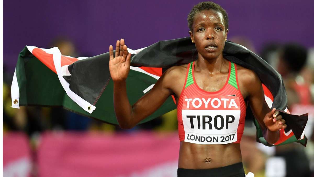  Die Kenianerin Agnes Jebet Tirop, Langstreckenläuferin und WM-Dritte, wird am Mittwoch tot in ihrem Haus in Iten gefunden. nach ersten Hinweisen war es kein natürlicher Tod. 