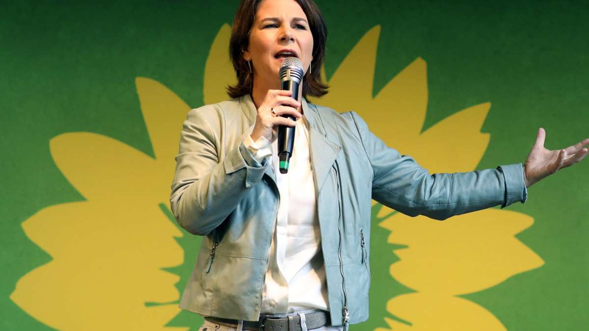 Bundestagswahl 2021: Annalena Baerbock: „Scholz steht für Weiterwursteln nach Groko-Art“
