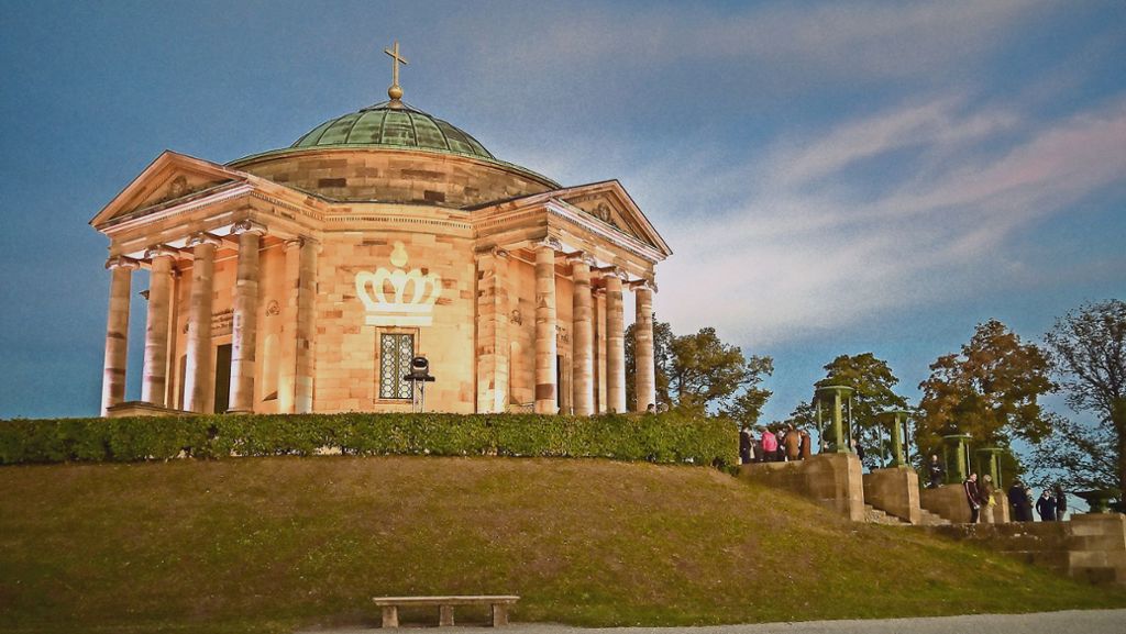 Stuttgart: So schön erstrahlt die Grabkapelle zum Volksfest