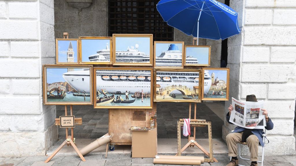 Banksy in  Venedig: Streetart-Star schmuggelt sich in Biennale