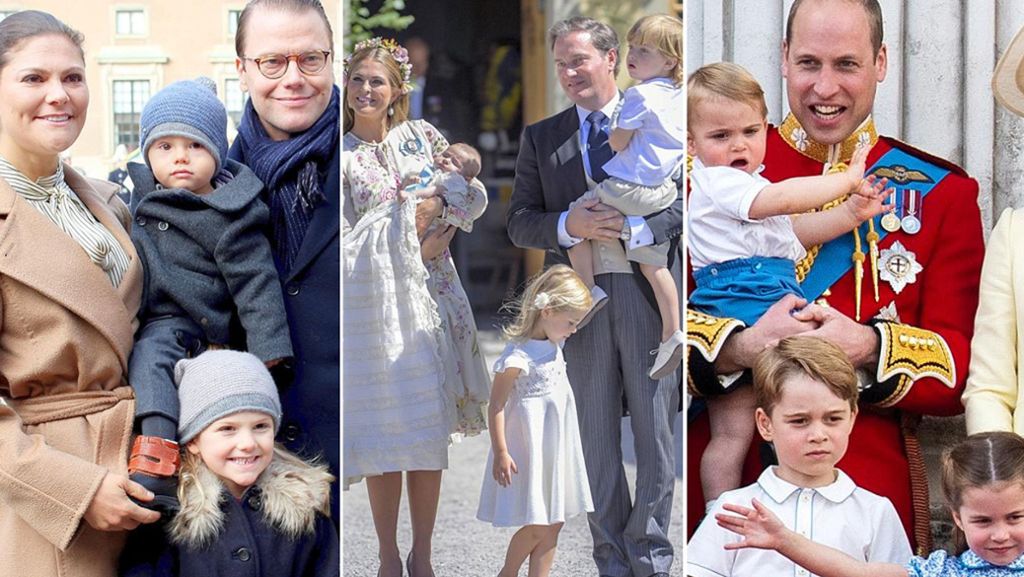 Babyfreuden in Luxemburg: Auch andere Königshäuser haben putzigen Nachwuchs