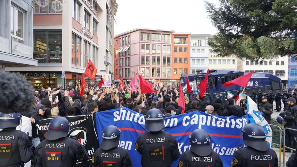 Demonstrationen in Stuttgart: Bündnis sieht sich diskreditiert