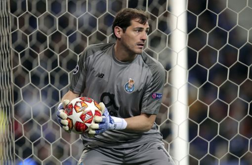 Iker Casillas hatte bei seinem Herzinfarkt Glück im Unglück. (Archivbild) Foto: AP