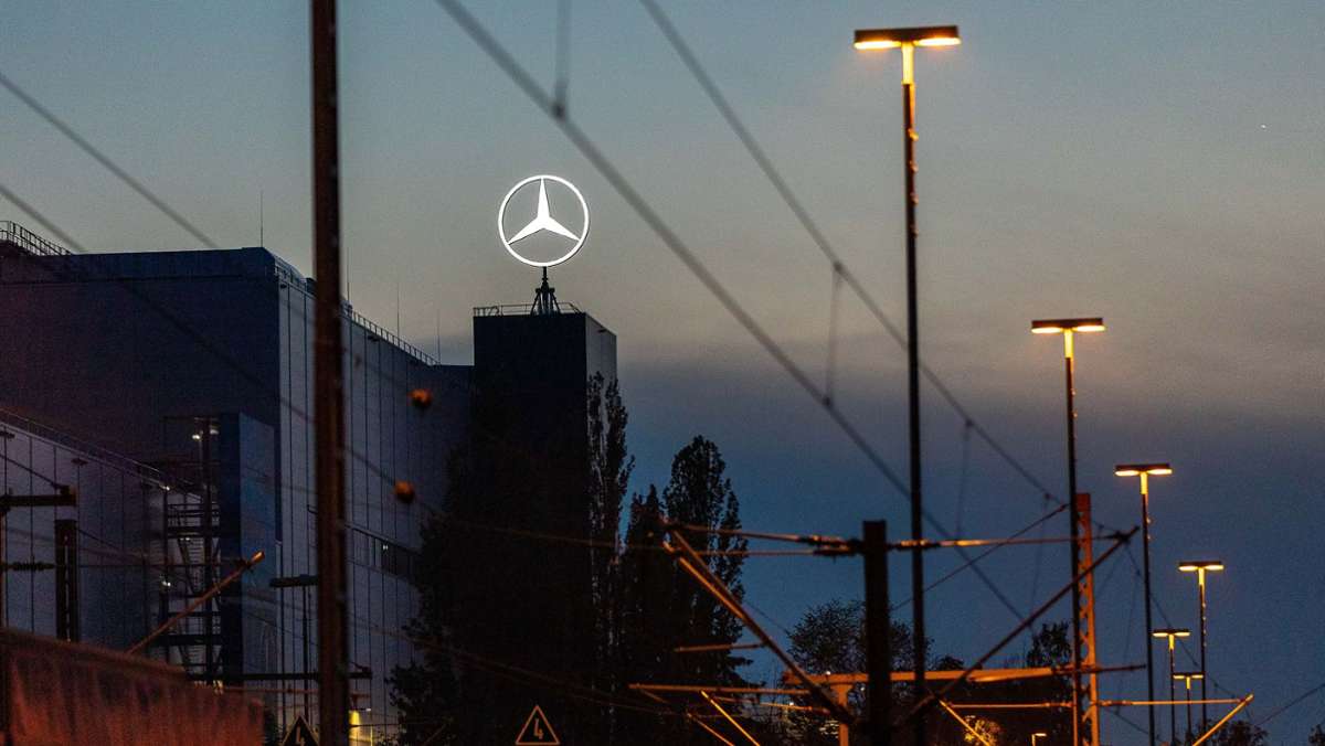 Autobauer in Sindelfingen: Grüner Strom und Heizöl statt Gas im Mercedes-Werk