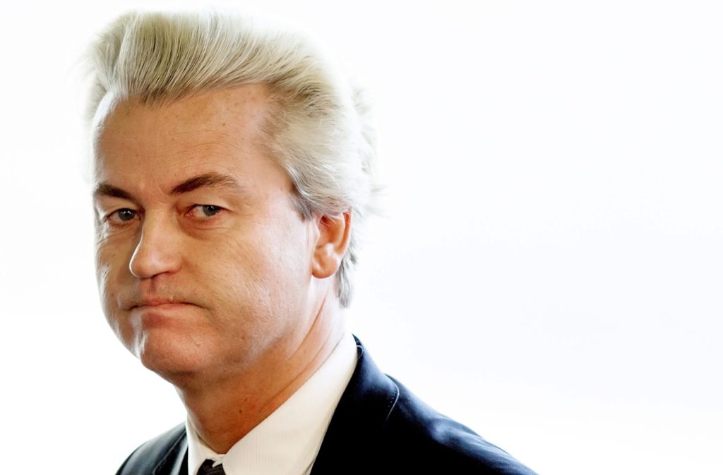 Der Trügerische: Anders als bei seinen politischen Gesinnungsgenossen Donald Trump und Boris Johnson trügt beim niederländischen Rechtspopulisten Geert Wilders der Schein. Sein Blondschopf ist gefärbt. Ob’s seine Politik auch ist?