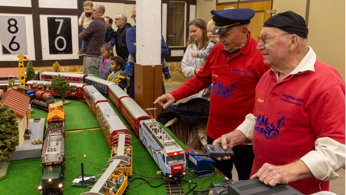 Tolles Erlebnis nicht nur für Kinder: Eisenbahn-Fans sind hier goldrichtig