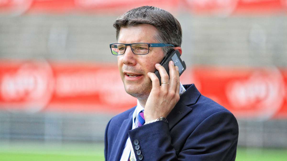 Matthias Schöck, Chef des Württembergischen Fußballverbandes: „Ob Promi, Mann oder Frau ist nicht entscheidend“