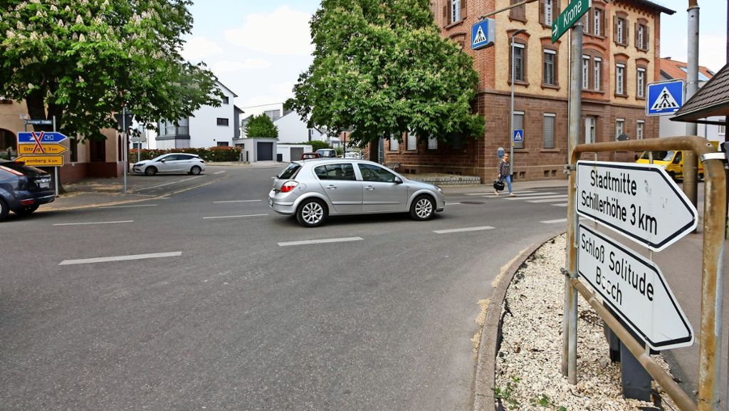 Straßenplanung in Gerlingen: Die Jakobstraße wird vom Träuble-Kreisel abgehängt