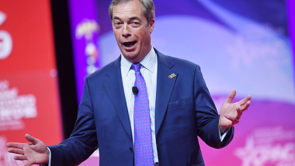 Comeback des Rechtspopulisten: Die neue  Mission des Nigel Farage