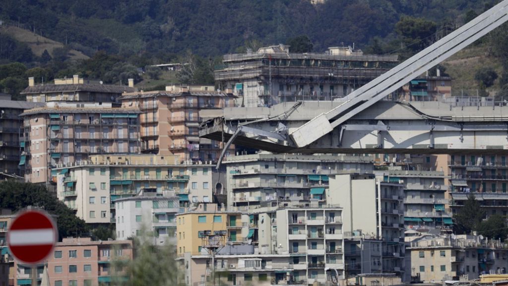 Brücken-Unglück von Genua: Hat Riss eines Tragseils Einsturz verursacht?