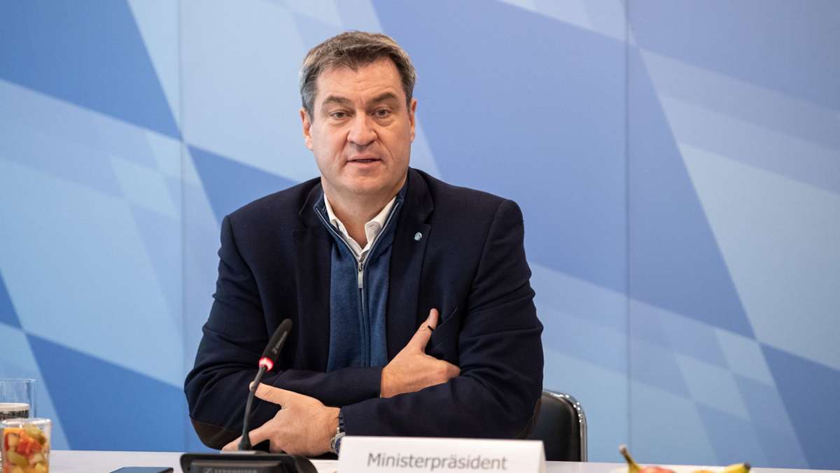 Markus Söder: CSU-Chef  zeigt sich enttäuscht von der Corona-Warn-App