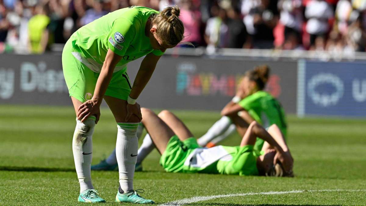 Champions-League-Finale: Fußball-Frauen aus Wolfsburg verlieren gegen Barcelona nach 2:0-Führung