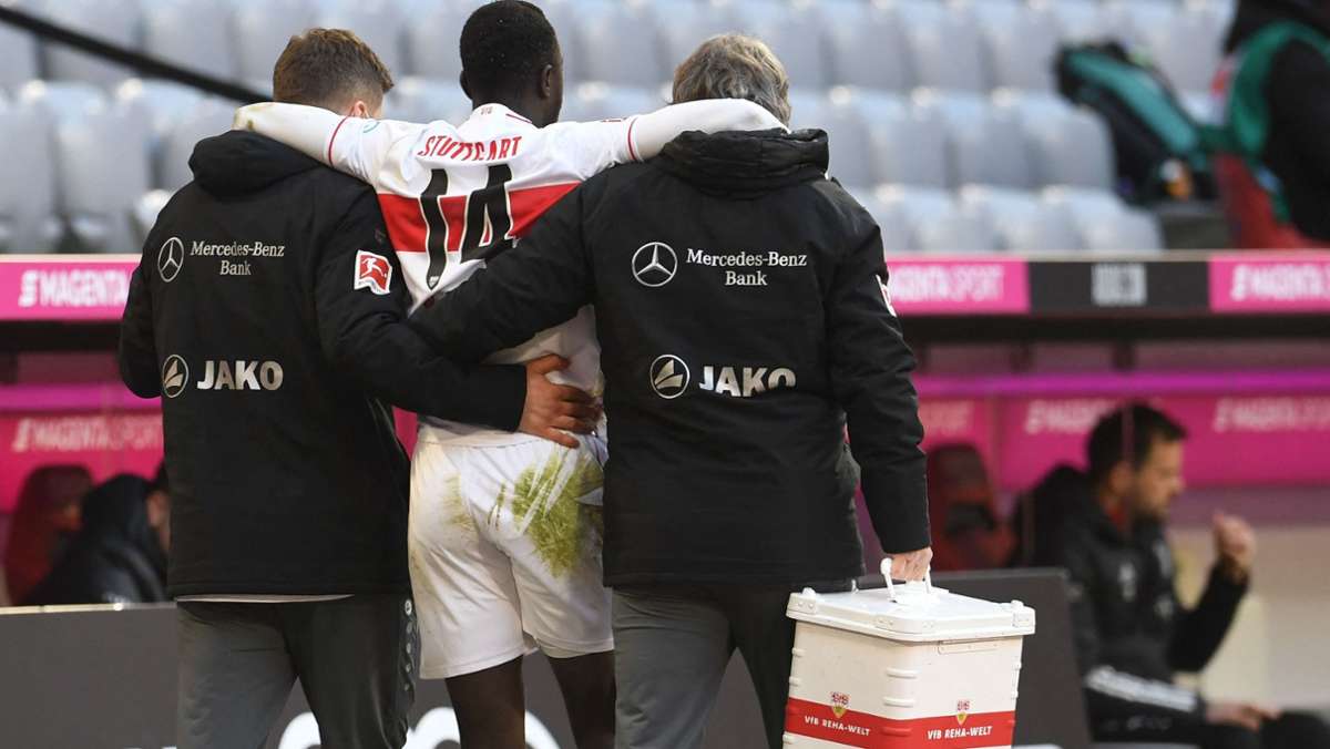 VfB Stuttgart gegen den FC Bayern München: „Komm schnell wieder zurück“ – Fans hoffen auf   rasche Genesung von Wamangituka