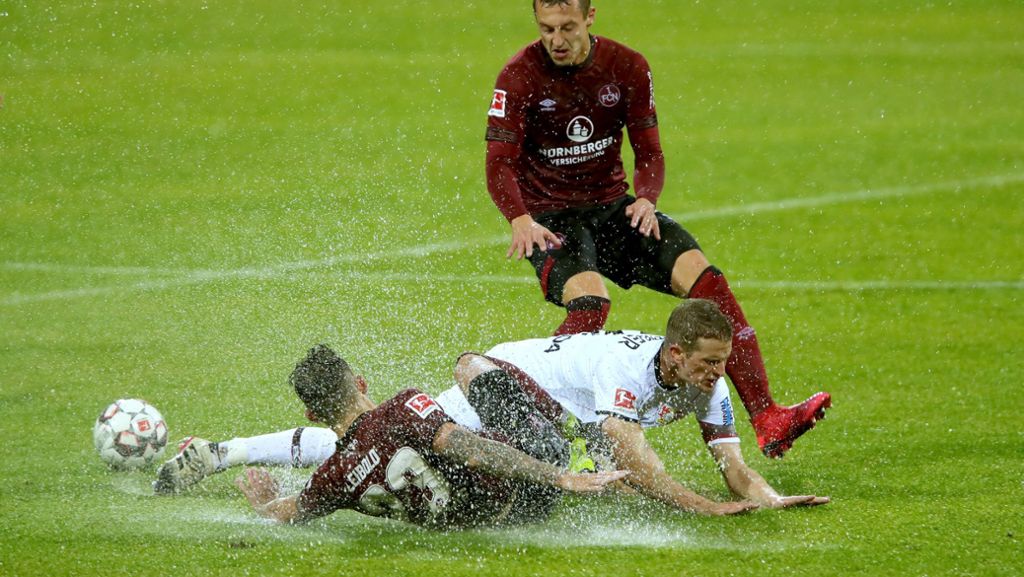 Nach dem Bundesliga-Regenspiel beim 1. FC Nürnberg: Die größten Wasserschlachten des Fußballs