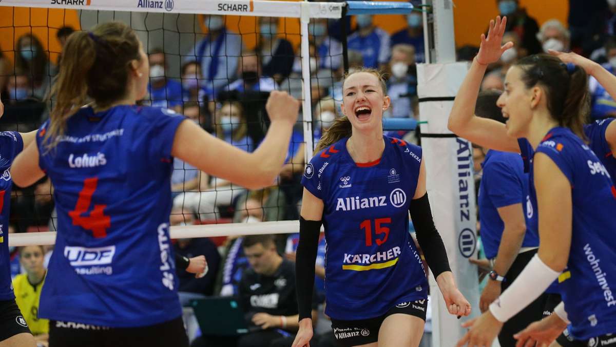 Volleyball: So lief es für Allianz MTV Stuttgart im DVV-Pokal