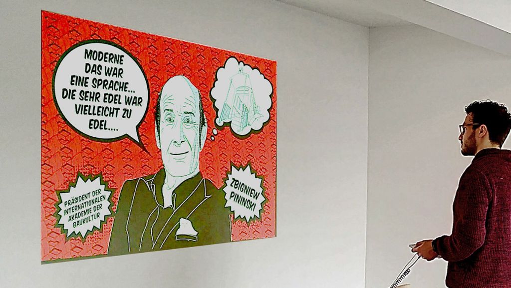  Postmoderne gegen Moderne: Die Weissenhofwerkstatt rollt in einer Ausstellung am Beispiel von James Stirlings Neuer Staatsgalerie in Stuttgart mit viel Witz den erbitterten Kulturkampf in den 80ern auf. 