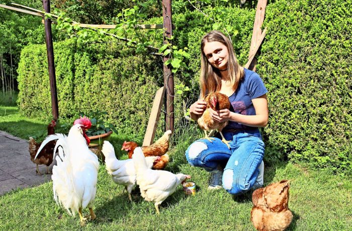 16-jährige Stuttgarterin rettet gequälte Hühner