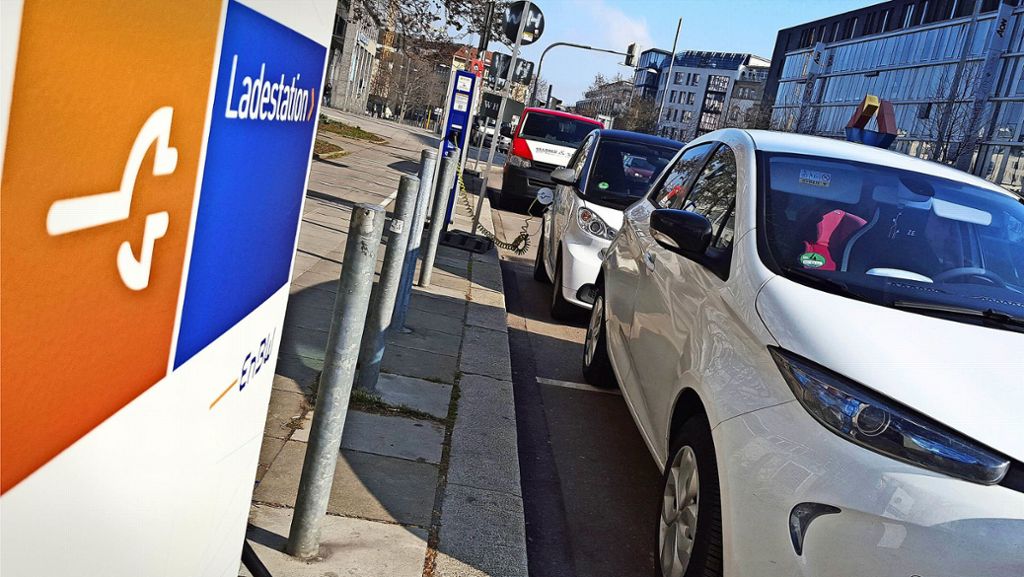 Elektromobilität in Stuttgart: Das Wettrennen um Plätze für Ladesäulen beginnt