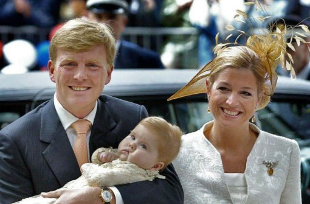 Im Dezember 2003 kommt Thronfolgerin Amalia zur Welt. Es wird nicht die einzige kleine Oranje-Prinzessin bleiben.