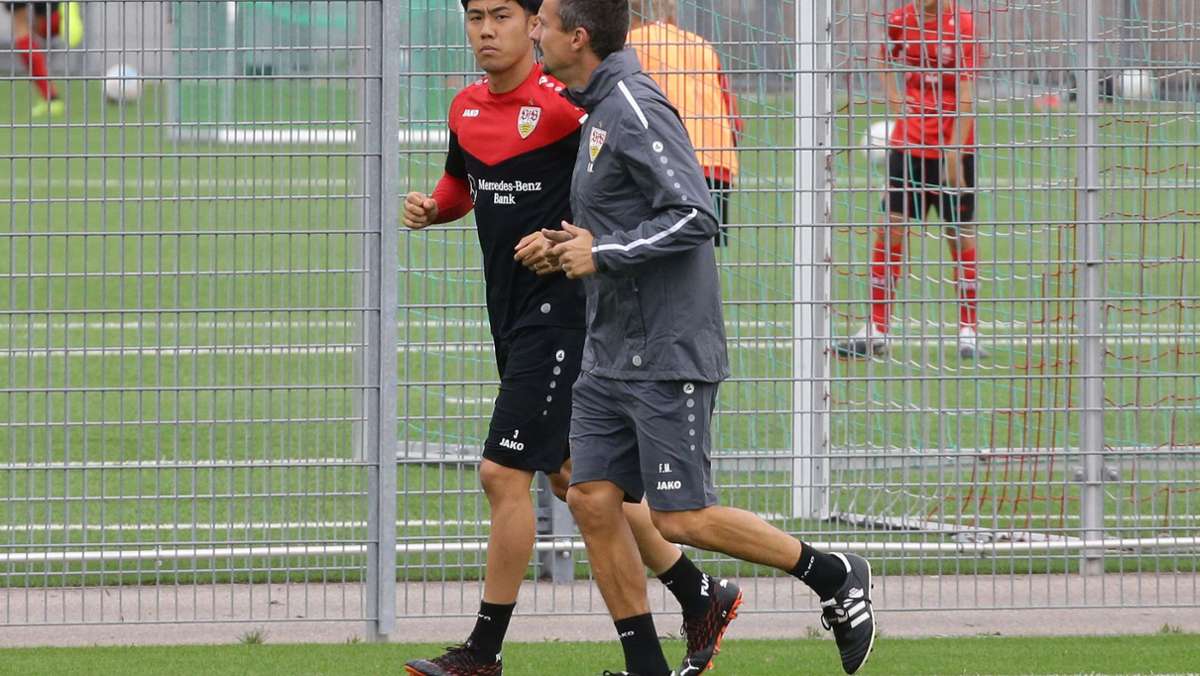 Training des VfB Stuttgart: Endo trainiert individuell – Gonzalez nach Kurztrip wieder an Bord