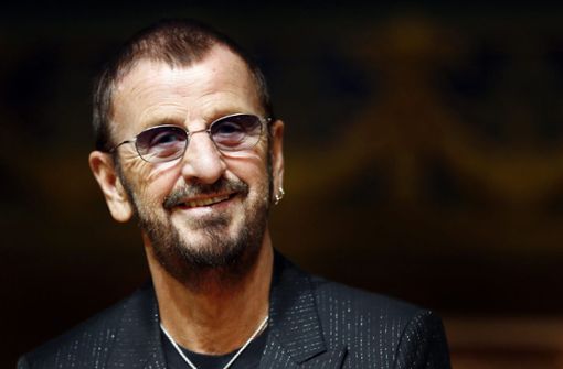 Der  Ex-Beatle Ringo Starr wird am 7. Juli 80 Jahre alt. Dieses Bild zeigt ihn im Jahr 2013. Foto: dpa/Sebastien Nogier