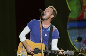 Chris Martin von Coldplay singt George Michael