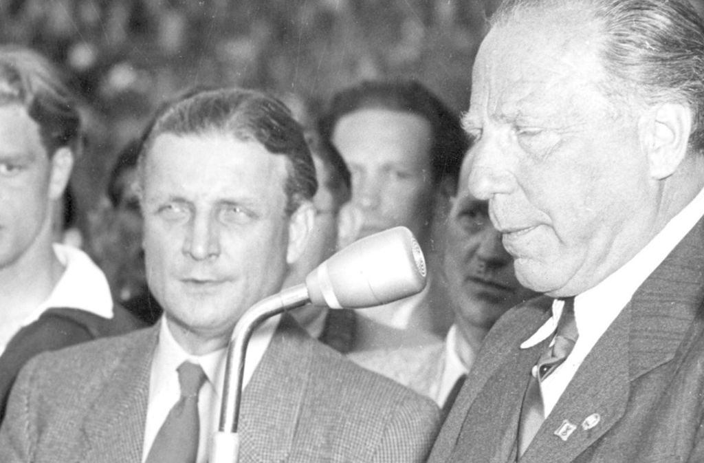 1950 bis 1962: 1910 absolvierte der Kölner Peco Bauwens ein Länderspiel für Deutschland, 40 Jahre später wurde er Präsident des DFB. Dazwischen leitete er als Schiedsrichter 82 Länderspiele. Als Präsident des Verbandes erlebte er das Wunder von Bern, den WM-Titel 1954. Der Unternehmer gab sein Amt 1962 ab, ein Jahr später starb er.