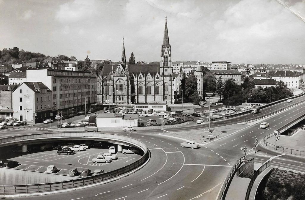 Der Österreichische Platz in den 1960ern.