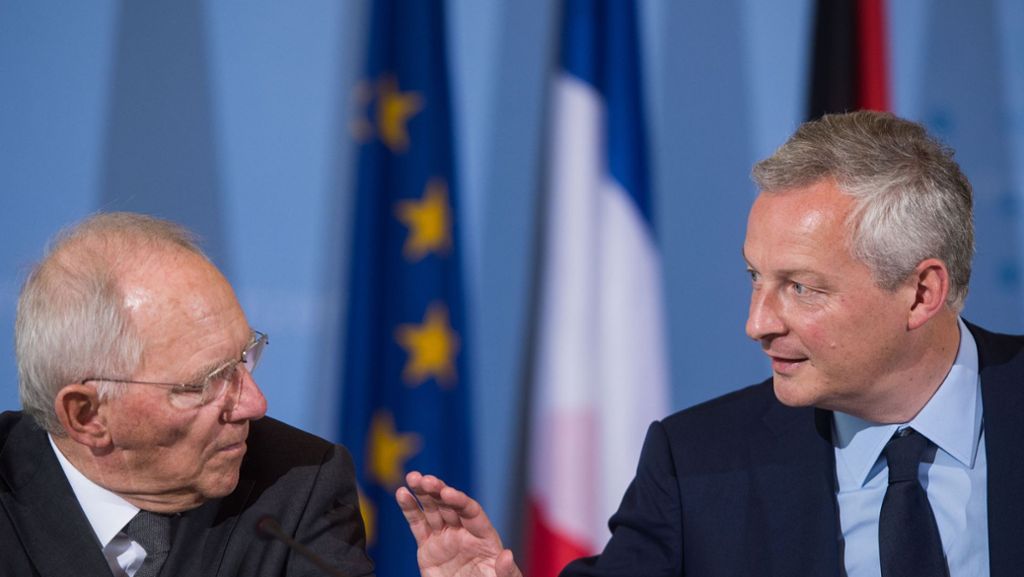 Reform der Eurozone: Berlin und Paris gehen bei Steuern voran