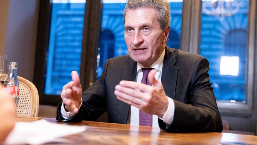 Zukunft des EU-Kommissars: Oettinger gründet eine Beratungsfirma