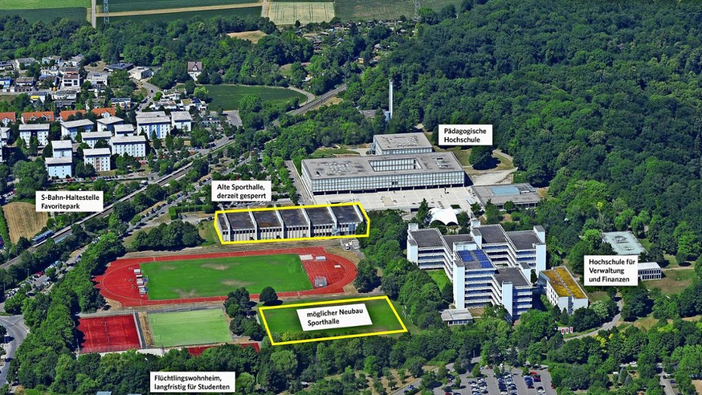 Pädagogische Hochschule Ludwigsburg: Sporthallen-Sperrung wird zum Politikum