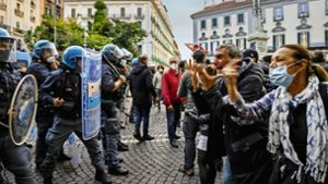 Die Protestwelle schwappt von Neapel nach Rom