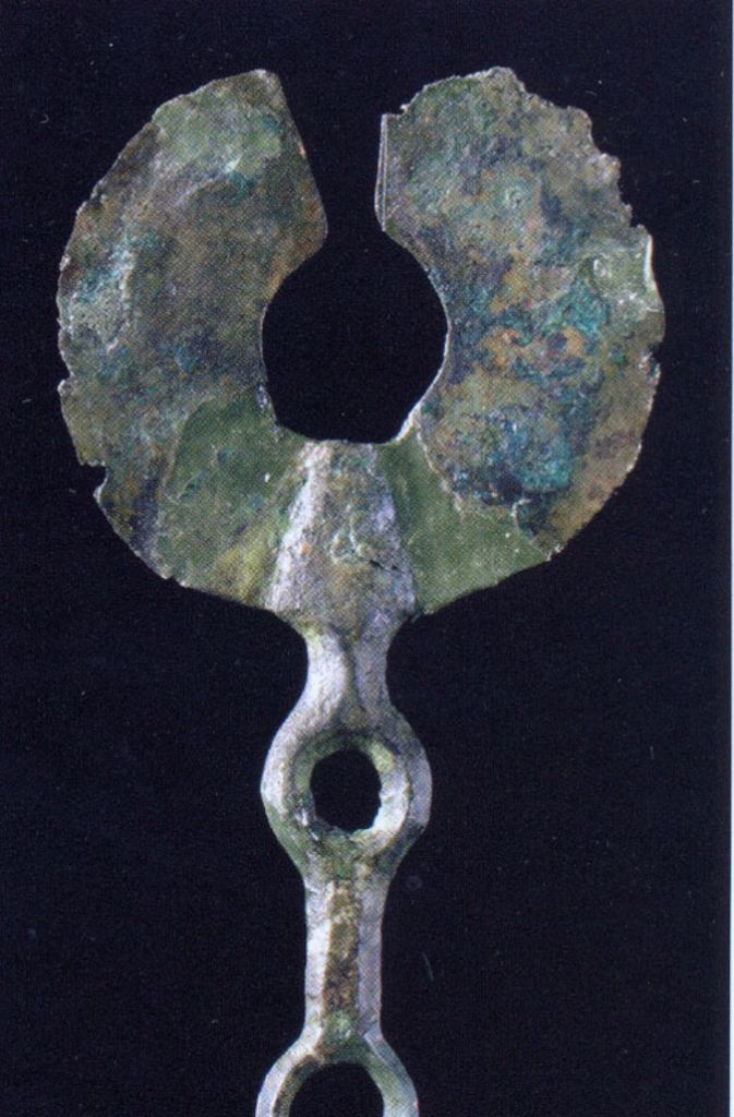 Rasiermesser der Bronzezeit, Wasserburg Buchau, um 900 v. Chr.