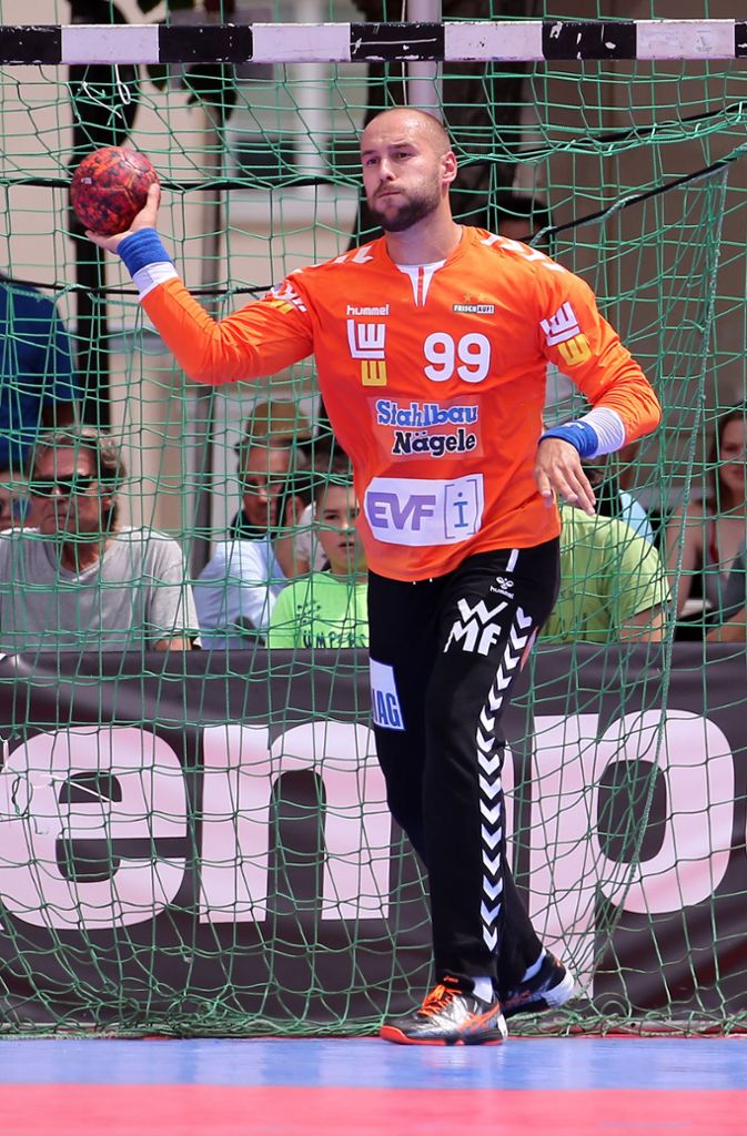 Der neue Keeper von Frisch Auf Göppingen: Der slowenische Nationaltorwart Urh Kastelic ist 2,01 Meter groß und 23 Jahre alt.