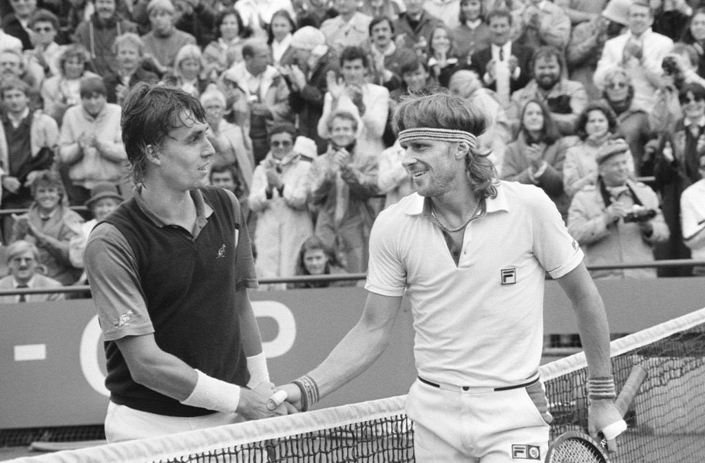 Björn Bork (rechts, neben Ivan Lendl): Mit 25 Jahren hatte der Schwede fünfmal Wimbledon und viermal die French Open gewonnen – und die Motivation verloren. 1982 und 1983 spielte Borg jeweils nur das Turnier in Monte Carlo, erklärte danach sein Karriereende, nur um 1984 in Stuttgart anzutreten. Das Kurz-Comeback endete mit einem 3:6, 1:6 gegen Henri Leconte. 1991 nahm Borg einen neuen Anlauf. Der fast 35-Jährige gab ein Mitleid erregendes Bild ab, war ein chancenloses Fossil aus einer anderen Tennis-Epoche. Nach zweieinhalb Jahren und zwölf Erstrunden-Pleiten bei ebenso vielen Turnierstarts war der Spuk vorbei.