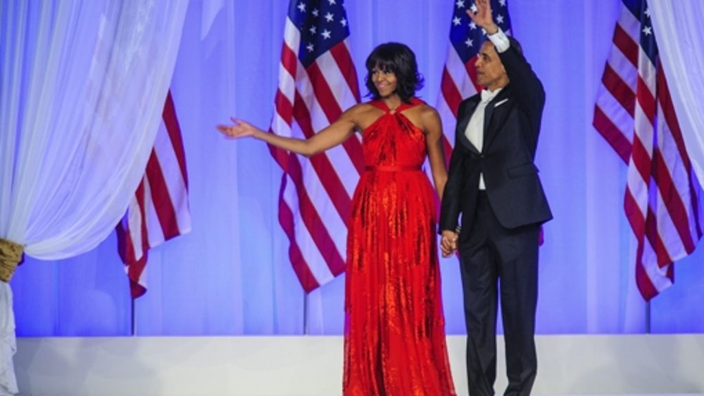 Michelle Obama in Jason Wu: Lady in Red