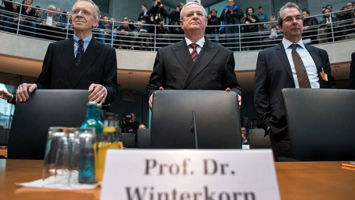 Abgasaffäre bei VW: Ex-Chef Martin Winterkorn wegen Falschaussage angeklagt