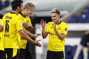 Borussia Dortmund zieht problemlos in die nächste Runde ein