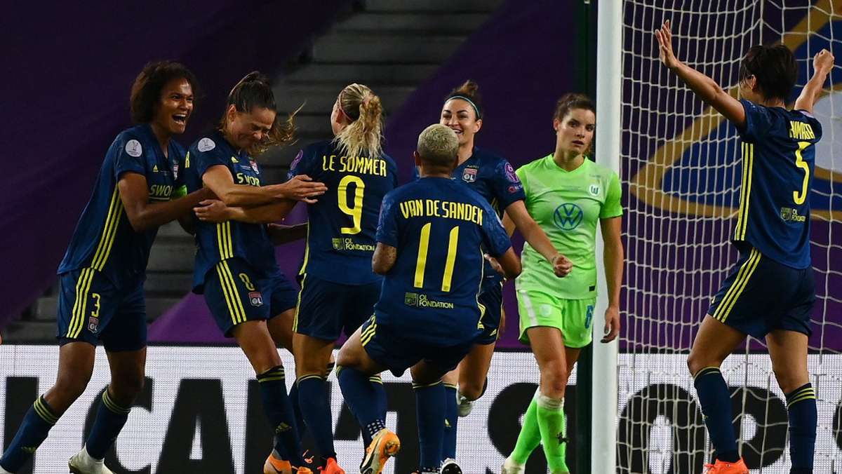 Champions-League-Finale der Frauen gegen Lyon: Wolfsburg verpasst das Triple