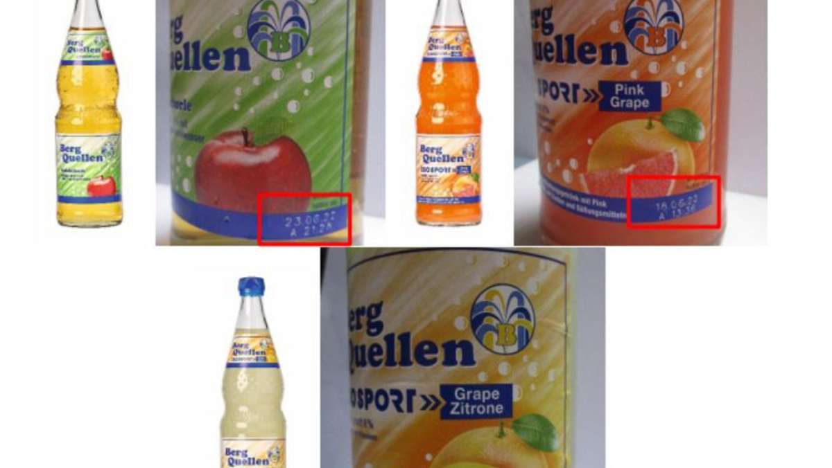 In Baden-Württemberg verkauft: Getränkehersteller Schwollen ruft drei Produkte zurück