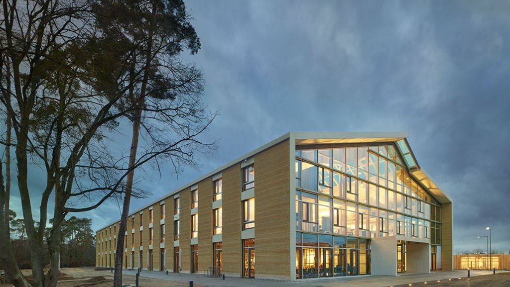 Die neue Alnatura-Zentrale in Darmstadt: Eine Öko-Lehmkiste, die es in sich hat