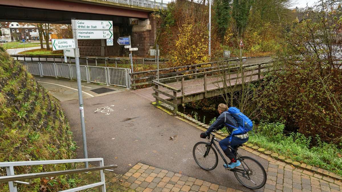 Radschnellweg bei Renningen: Route ist noch nicht in trockenen Tüchern