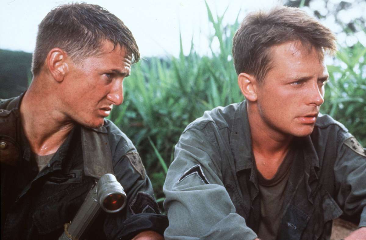 „Die Verdammten des Krieges“ (1989): Sean Penn (links) und Michael J. Fox