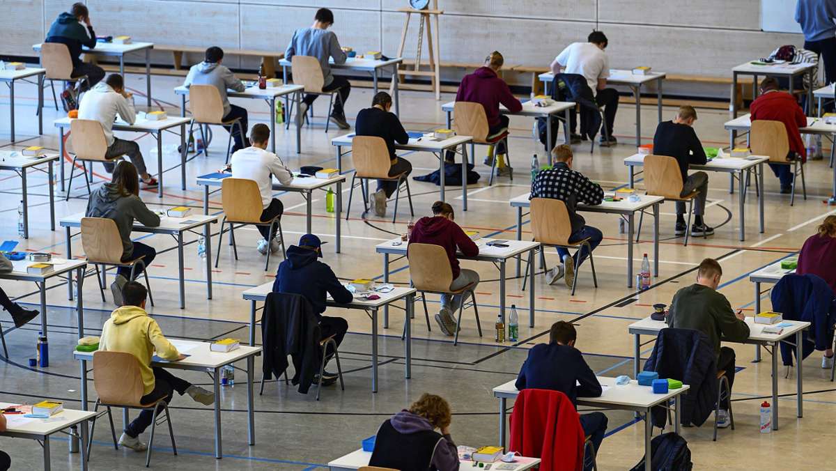 Abiturprüfungen in Ludwigsburg: Angst vor  positiven Coronatests geht um